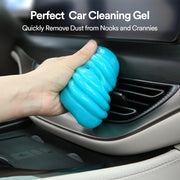Car Cleaning Gel for Car Detailing Putty Car Putty Auto Cleaning Kits Car Slime Cleaner Dust Cleaning Gel for Car Interior Cleaner Car Accessories Blue Purple (2Pack)