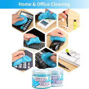 Cleaning Gel Universal Car Dust Cleaning Gel Cleaner for Car Interior Cleaner Keyboard Cleaning Auto Putty Universal Car Dust Remover Slime Gel 2 Pack
