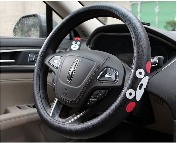 Steering wheel cover female Korean cute