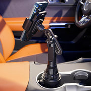 Cup Phone Holder for Car, Universal Adjustable Cup Holder Phone Mount Compatible with Iphone, Samsung, Huawei, LG, Sony, and Nokia