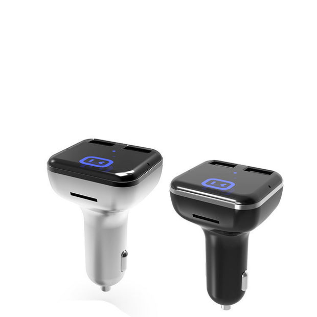 Smart Voice Car Fast Charge Dual USB PD Protocol FM Bluetooth Stereo Transmitter